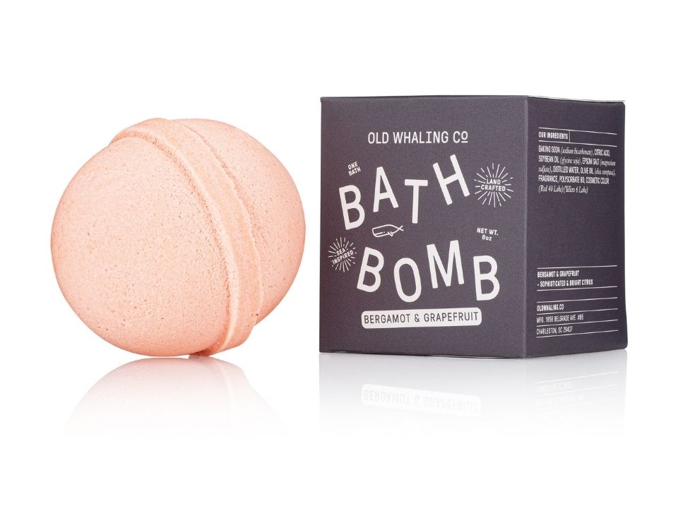 Grapefruit-Bath Bomb