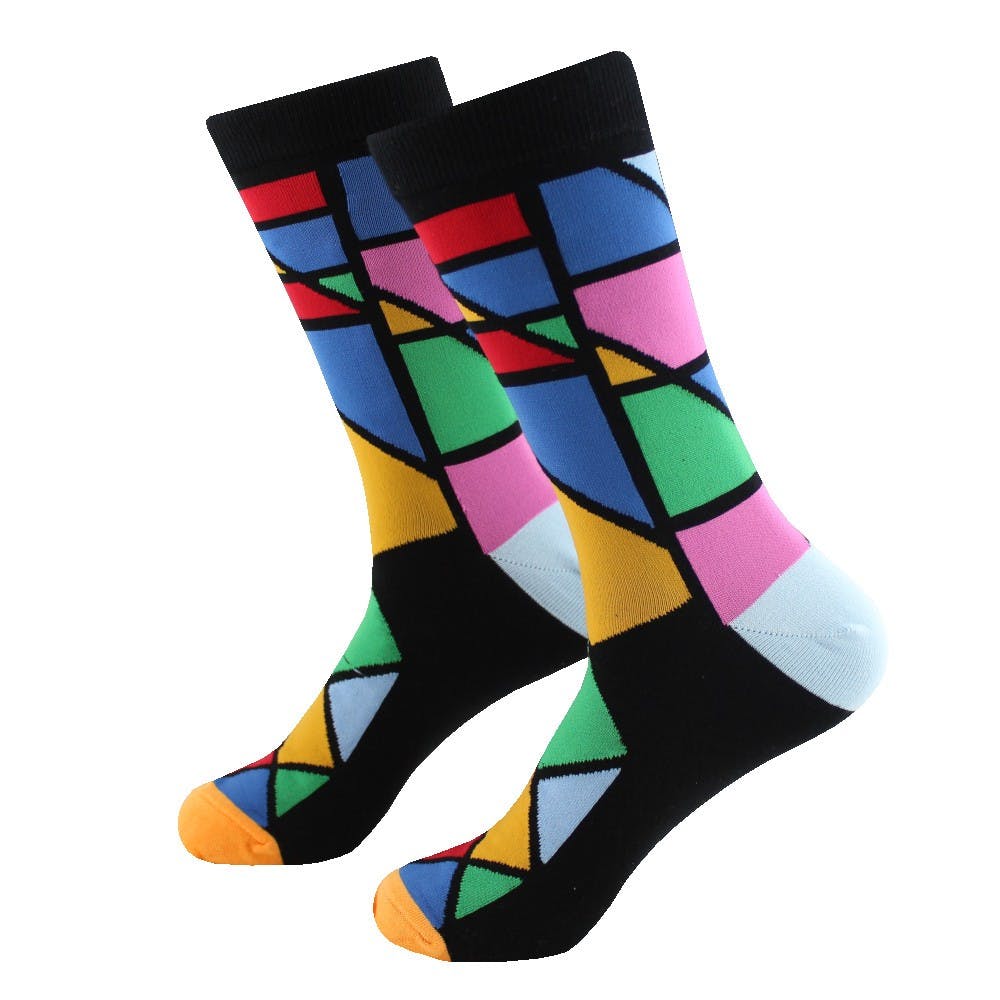 Tangram Socks